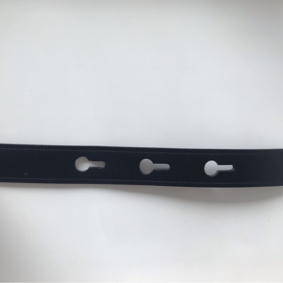 LOEWE NWOT - Black leather belt - Size 100cm /us40 - Picture 6 of 8